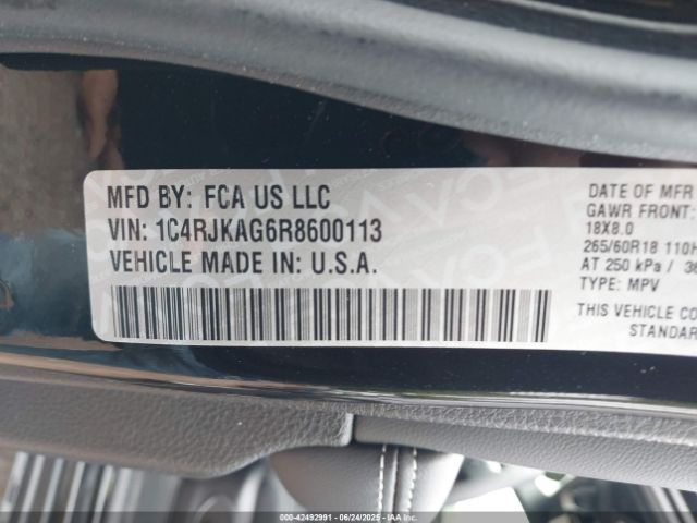 2024 JEEP GRAND CHEROKEE L 1C4RJKAG6R8600113 Photo 8