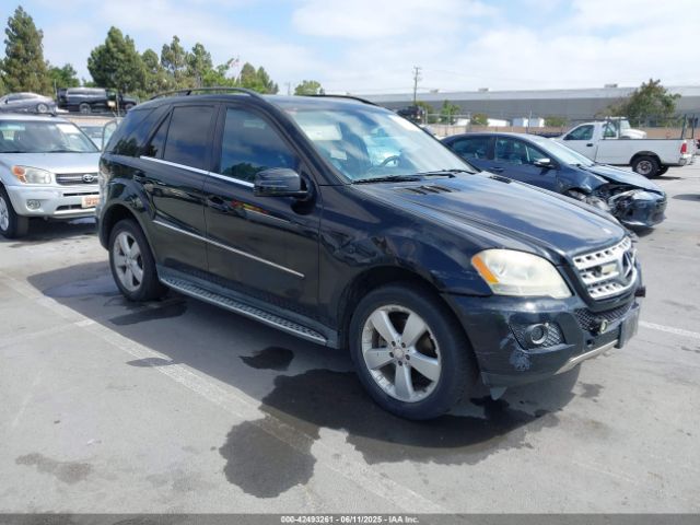 2011 MERCEDES-BENZ ML 350 4JGBB5GB3BA642633