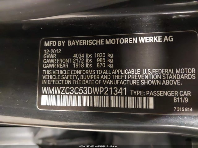 2013 MINI COUNTRYMAN WMWZC3C53DWP21341 Photo 8