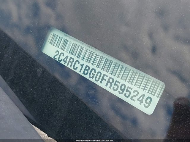 2C4RC1BG0FR595249 Chrysler 2015