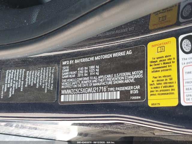 2016 MINI COUNTRYMAN WMWZC5C5XGWU21716 Photo 8