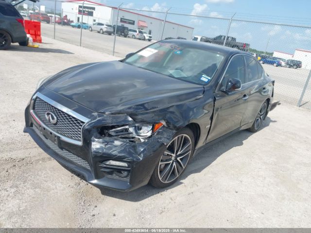 2014 INFINITI Q50 HYBRID JN1AV7AR6EM702824 Photo 1
