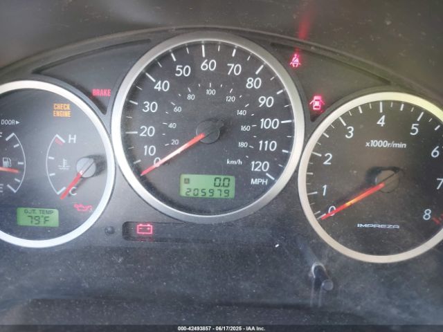 2005 SUBARU IMPREZA OUTBACK SPORT JF1GG68525G818640 Photo 6