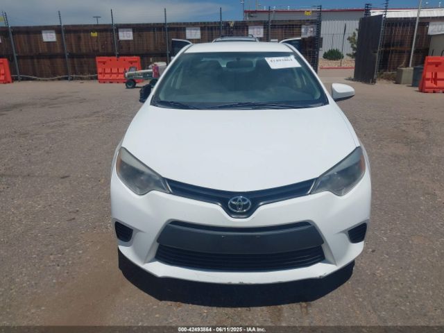 2T1BURHE3EC058862 Toyota COROLLA LE