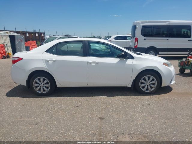 2T1BURHE3EC058862 Toyota COROLLA LE