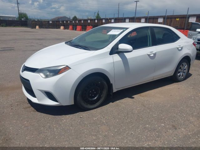 2T1BURHE3EC058862 Toyota COROLLA LE