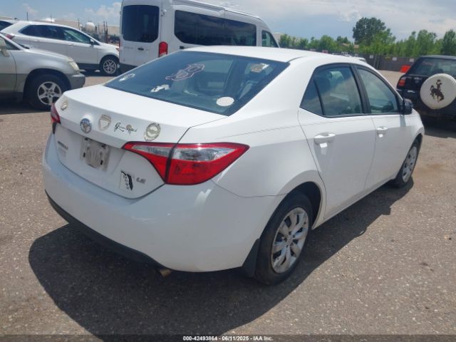 2T1BURHE3EC058862 Toyota COROLLA LE