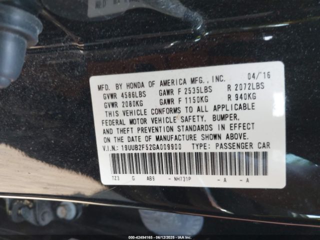 2016 ACURA TLX 19UUB2F52GA009900 Photo 8