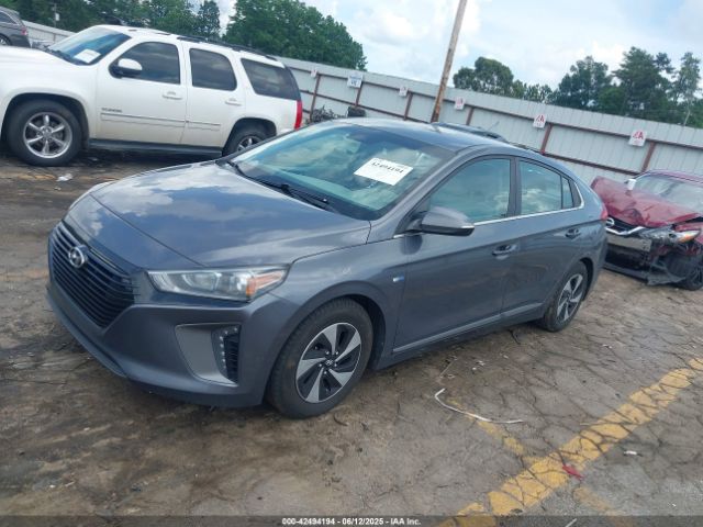 2017 HYUNDAI IONIQ HYBRID KMHC75LC0HU047704 Photo 1