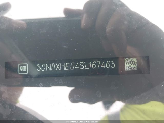 3GNAXHEG4SL167463 Chevrolet Equinox Fwd Lt