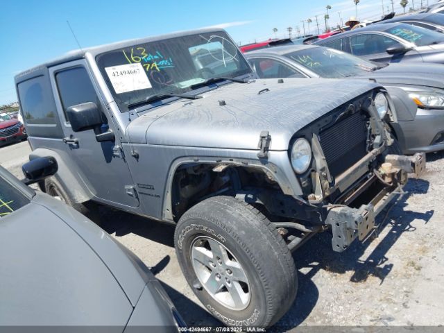 2017 JEEP WRANGLER 1C4GJWAG0HL621498