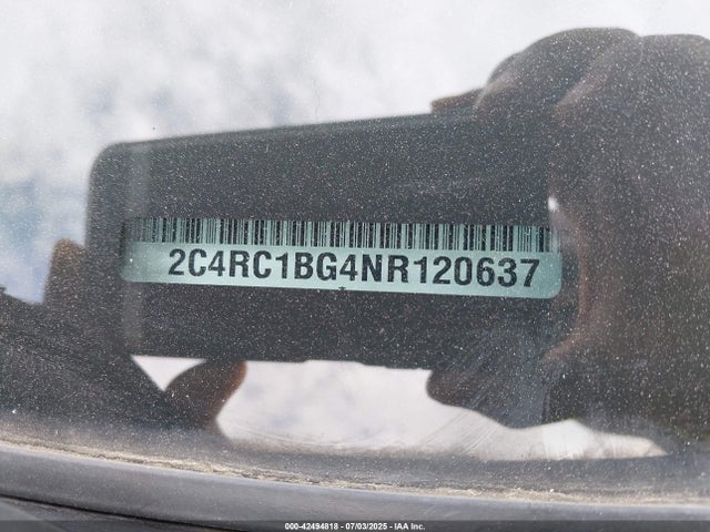 2C4RC1BG4NR120637 Chrysler Pacifica