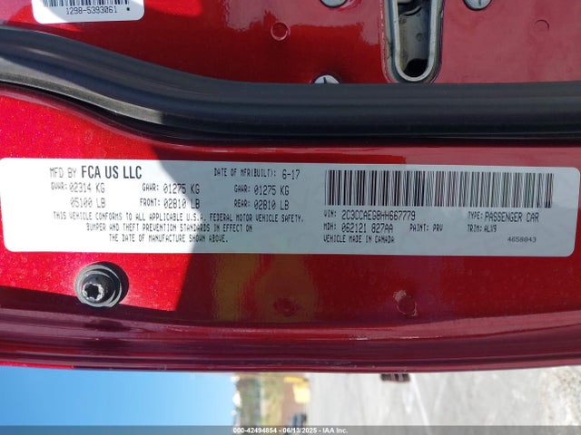 2C3CCAEG8HH667779 Chrysler 300