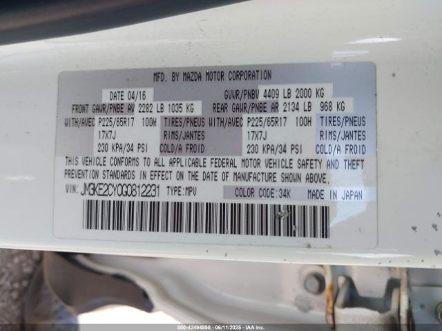 JM3KE2CY0G0812231 Mazda py