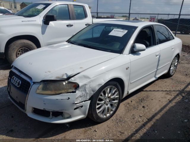 2008 AUDI A4 WAUDF78EX8A166831 Photo 1