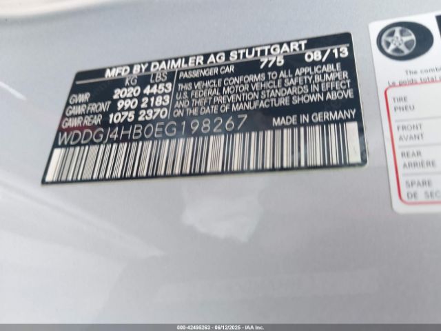 2014 MERCEDES-BENZ C 250 WDDGJ4HB0EG198267 Photo 8