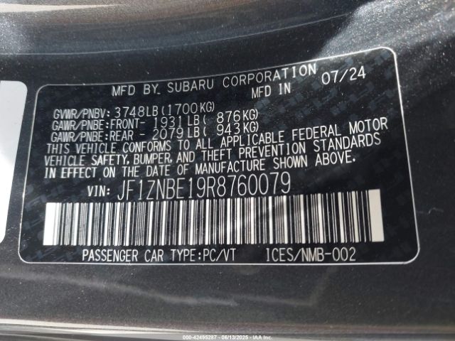 2024 TOYOTA GR86 JF1ZNBE19R8760079 Photo 8