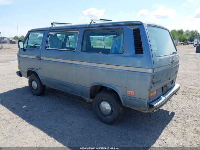 1986 VOLKSWAGEN VANAGON WV2YB0251GH074935 Photo 2