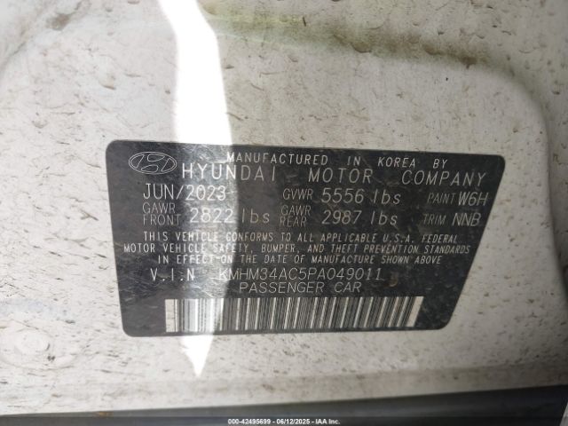 2023 HYUNDAI IONIQ 6 KMHM34AC5PA049011 Photo 8