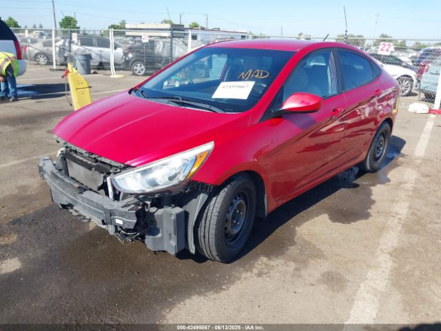 2017 HYUNDAI ACCENT KMHCT4AE9HU250729 Photo 1