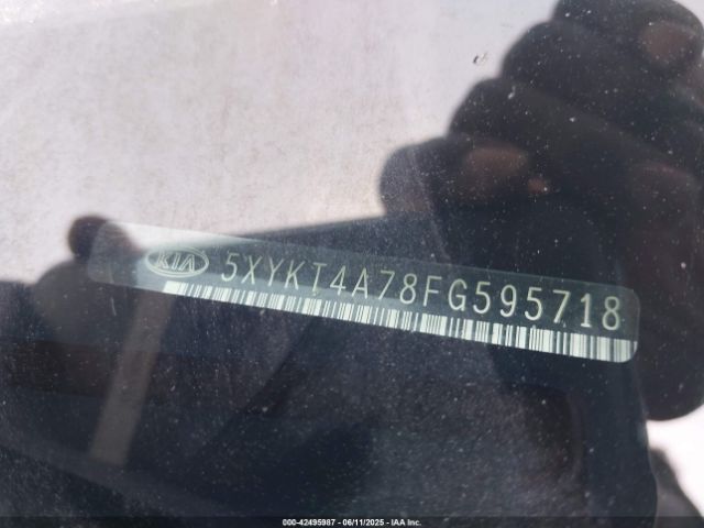 5XYKT4A78FG595718 KIA Sorento Lx V6