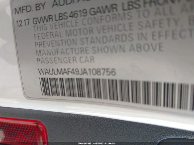 2018 AUDI A4 WAULMAF49JA108756 Photo 8