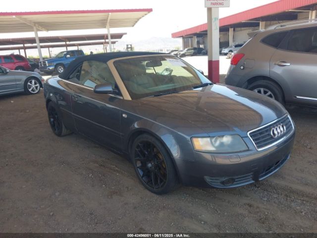 2004 AUDI A4 WAUAC48HX4K001595
