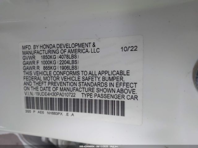 2023 ACURA INTEGRA 19UDE4H30PA010722 Photo 8