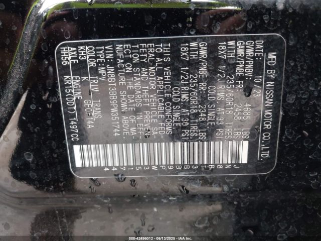 2023 NISSAN ROGUE JN8BT3BB9PW351744 Photo 8