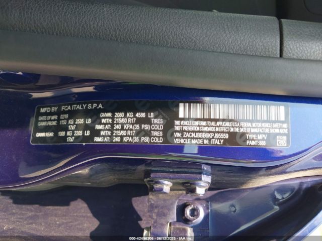 2019 JEEP RENEGADE ZACNJBBB6KPJ95559 Photo 8