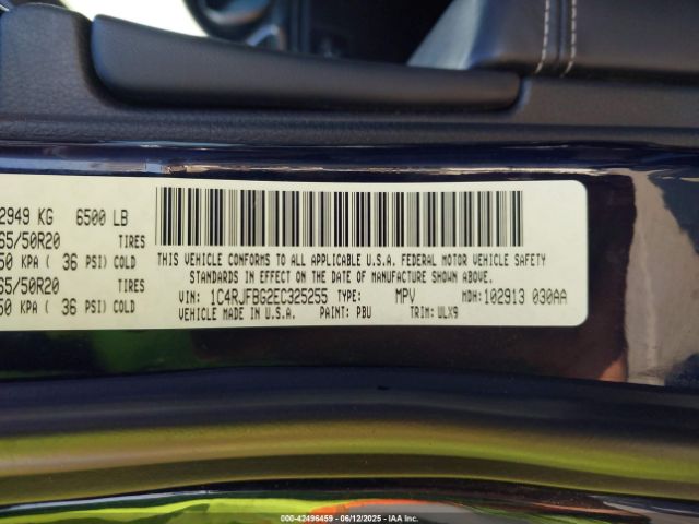 2014 JEEP GRAND CHEROKEE 1C4RJFBG2EC325255 Photo 8