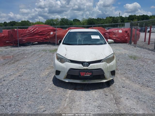 2T1BURHE2GC607602 Toyota COROLLA LE