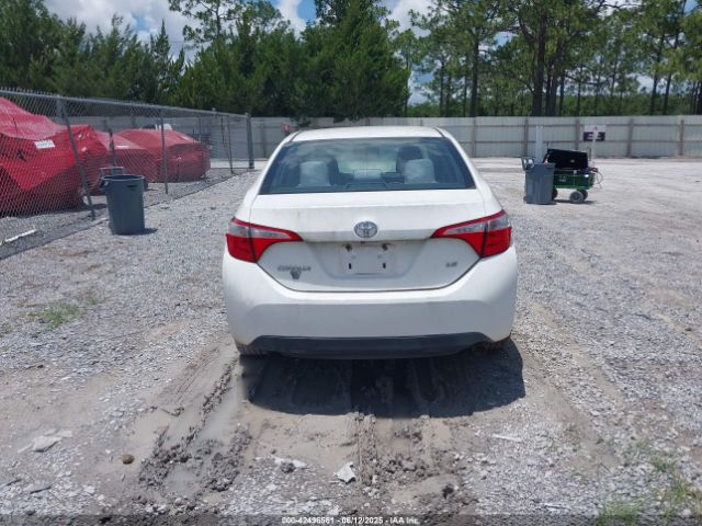 2T1BURHE2GC607602 Toyota COROLLA LE