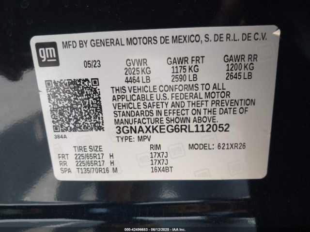 2024 CHEVROLET EQUINOX 3GNAXKEG6RL112052 Photo 8