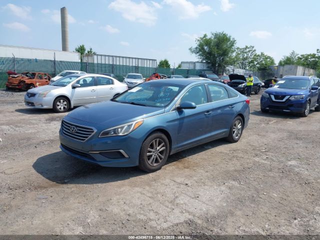 2016 HYUNDAI SONATA 5NPE24AF6GH380047 Photo 1