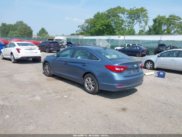 2016 HYUNDAI SONATA 5NPE24AF6GH380047 Photo 2