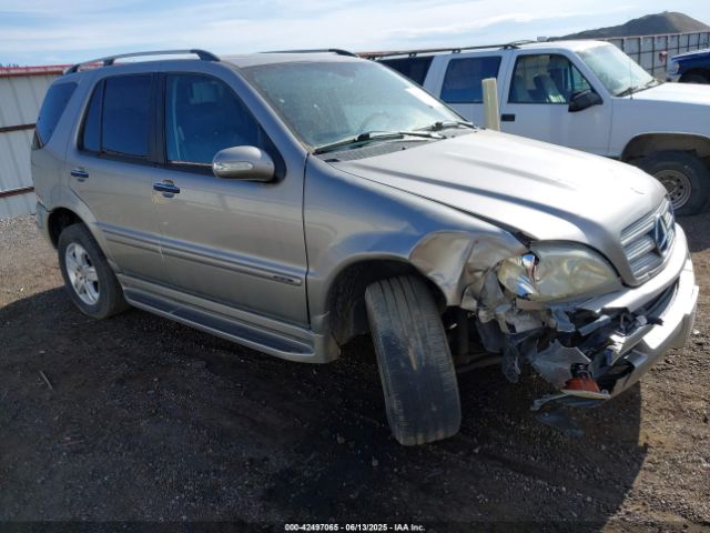 2005 MERCEDES-BENZ ML 350 4JGAB57E75A531903