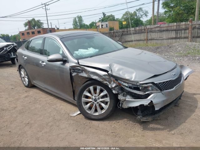 2016 KIA OPTIMA 5XXGU4L38GG011014