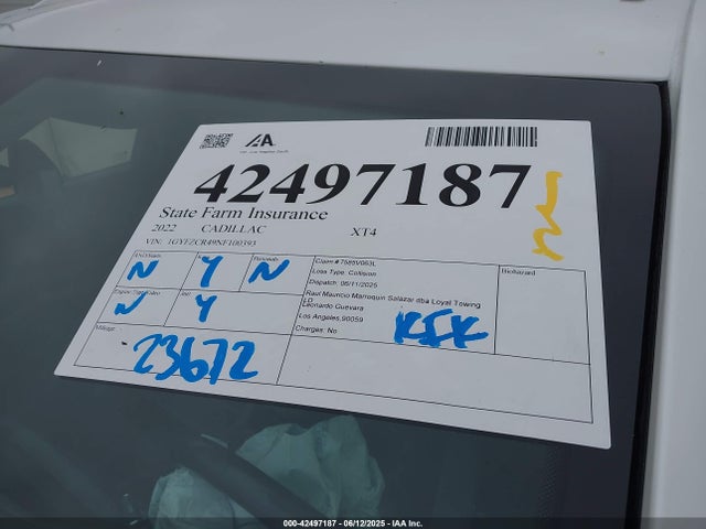 1GYFZCR49NF100393 Cadillac lsy - sidi, vvt, alum, var 3