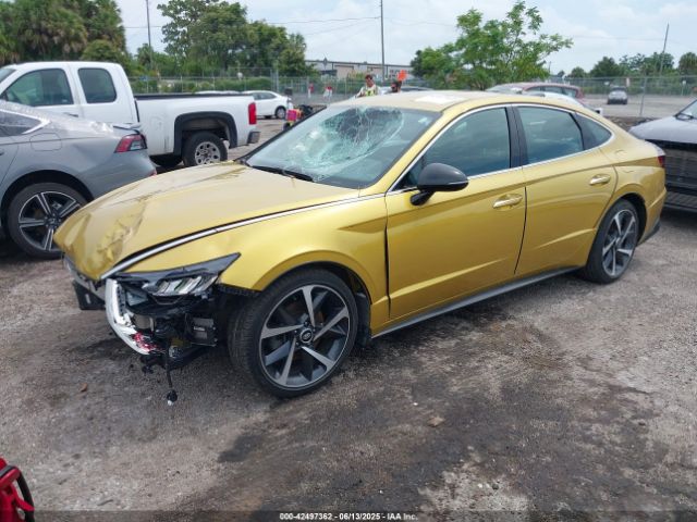 2021 HYUNDAI SONATA 5NPEJ4J2XMH066378 Photo 1