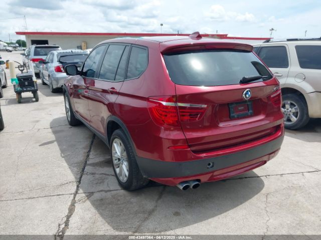 2014 BMW X3 5UXWX9C52E0D35089 Photo 2