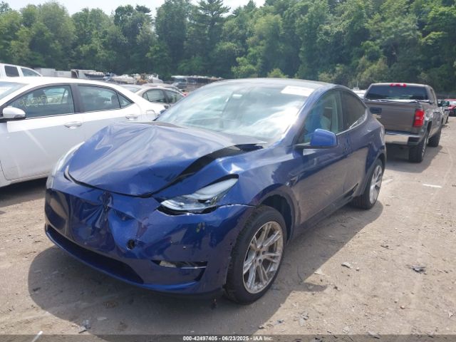 2020 TESLA MODEL Y 5YJYGDEEXLF043583 Photo 1