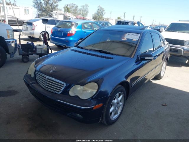 2003 MERCEDES-BENZ C 240 WDBRF61J73E011907 Photo 1