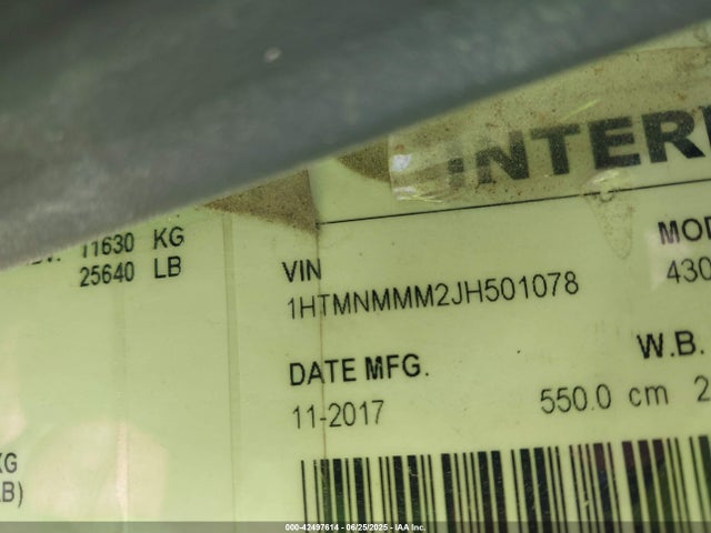 International B 6.7 2018 1HTMNMMM2JH501078 Image 8