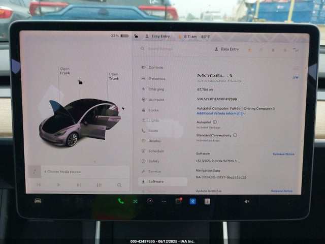 2019 TESLA MODEL 3 5YJ3E1EA5KF412599 Photo 6