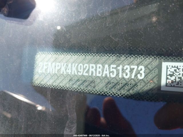 2FMPK4K92RBA51373 Ford Edge Titanium