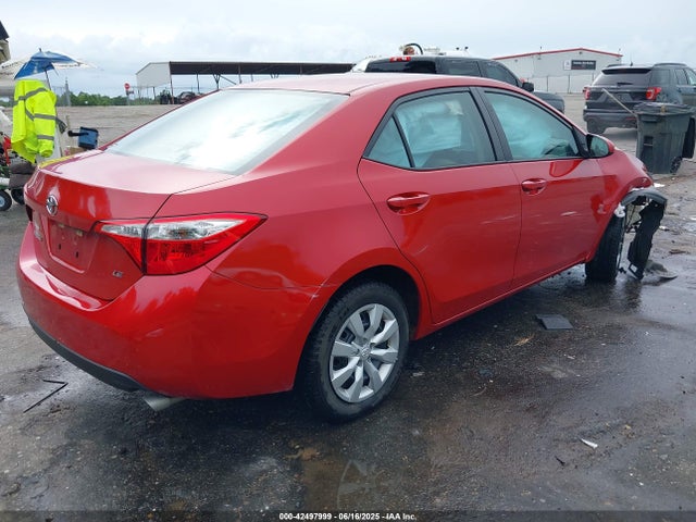Продаж на аукціоні авто 2016 Toyota Corolla Le, vin: 5YFBURHE4GP427067, номер лоту: 42497999