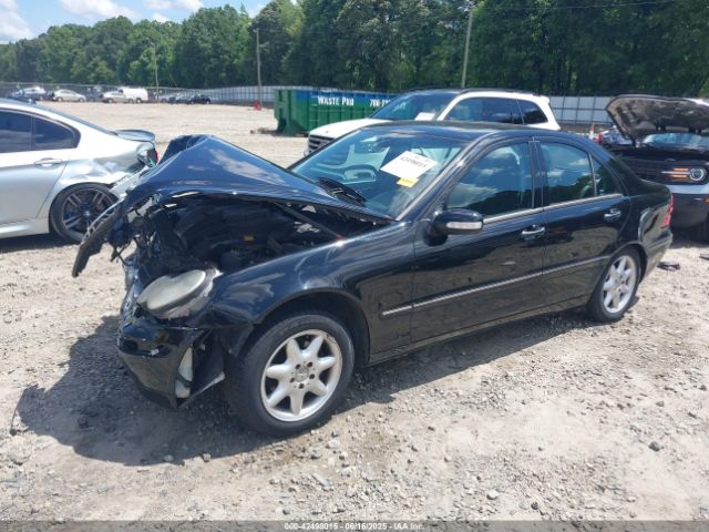 2002 MERCEDES-BENZ C 240 WDBRF61J52F281582 Photo 1