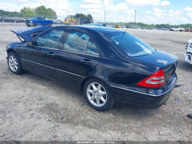 2002 MERCEDES-BENZ C 240 WDBRF61J52F281582 Photo 2