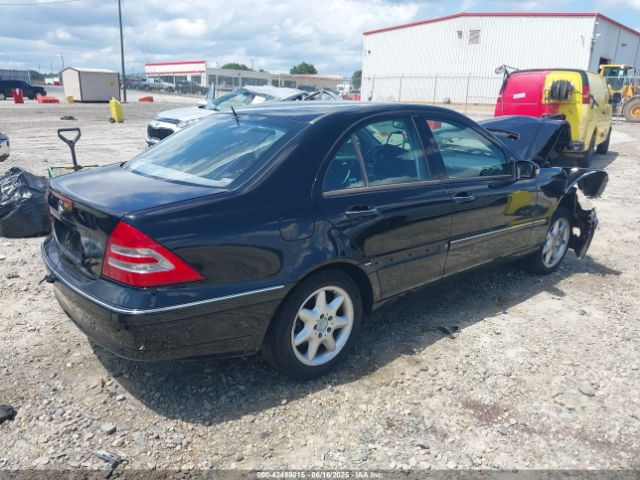 2002 MERCEDES-BENZ C 240 WDBRF61J52F281582 Photo 3